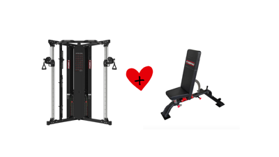 PT Essentials Combo Deal - PRO Functional Trainer incl. adjustable bench