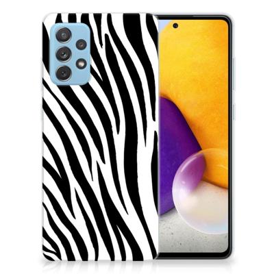 Samsung Galaxy A72 | TPU Hoesje | Zebra