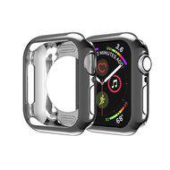 Siliconen case 40mm - Zwart - Geschikt voor Apple Watch 40mm - thumbnail