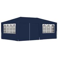VidaXL Partytent met zijwanden professioneel 90 g/m² 4x6 m blauw - thumbnail
