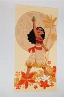 Disney Vaiana strandlaken 70 x 140 cm Polyester - thumbnail