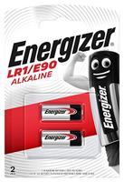 Energizer batterij Alkaline LR1/E90, blister van 2 stuks - thumbnail