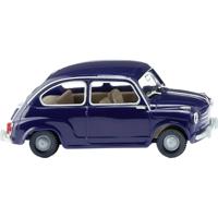 Wiking 009907 H0 Auto Fiat 600 - donkerblauw - thumbnail