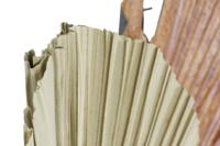 Wanddecoratie DKD Home Decor Metaal Multicolour Modern Blad van een plant (49 x 12,7 x 103 cm) - thumbnail