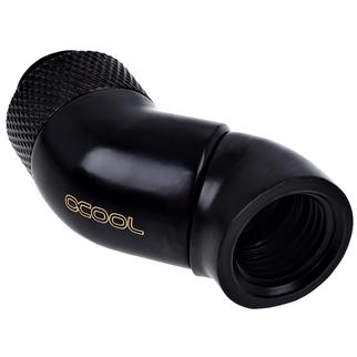 Alphacool Eiszapfen Angled Adaptor Double-45 graden aansluiting