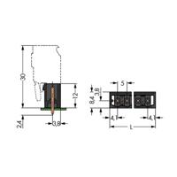 WAGO 231-139/001-000/105-604 Male behuizing (board) 231 Totaal aantal polen: 9 Rastermaat: 5 mm Inhoud: 100 stuk(s) - thumbnail