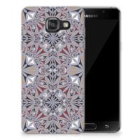 Samsung Galaxy A3 2016 TPU Siliconen Hoesje Flower Tiles - thumbnail