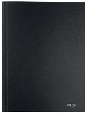 Dossiermap leitz recycle a4 3kleps karton zwart | 2250 stuks