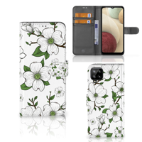 Samsung Galaxy A12 Hoesje Dogwood Flowers - thumbnail