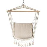 Hangmatstoel Macrame beige - thumbnail