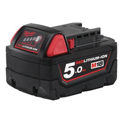 Milwaukee M18 B5 Accu 18V 5.0Ah Li-Ion M18™ - 4932430483 Milwaukee M18 B5 Accu 18V 5.0Ah Li-Ion M18™ - 4932430483