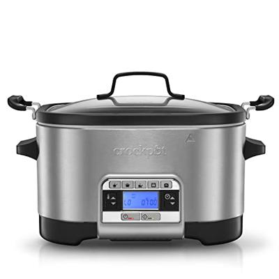 Crock-Pot CSC024 elektrische sudderpan 5,6 l Zwart, Roestvrijstaal
