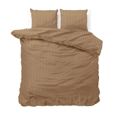 RoyalTextile - Dallas Dekbedovertrek Micropercal - Taupe - 200 x 220 RoyalTextile - Dallas Dekbedovertrek Micropercal - Taupe - 200 x 220