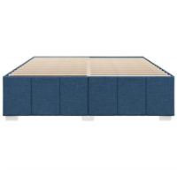 Bedframe zonder matras stof blauw 180x200 cm - thumbnail