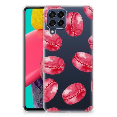 Samsung Galaxy M53 | Siliconen Case | Pink Macarons