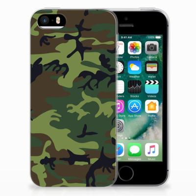 Apple iPhone SE | 5S | TPU bumper | Army Dark Apple iPhone SE | 5S | TPU bumper | Army Dark
