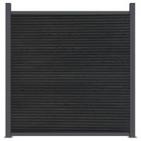 Schuttingpaneel 1218x186 cm HKC grijs - thumbnail