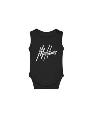 Malelions Baby Bodysuit Zwart - Maat 3 maanden - Kleur: Zwart | Soccerfanshop