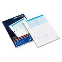 Telefoon/bezoeknotitie Djois Atlanta A5 100vel | 5 stuks - thumbnail