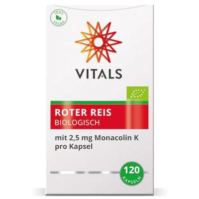 Vitals Rode Gist Rijst Biologisch Capsules