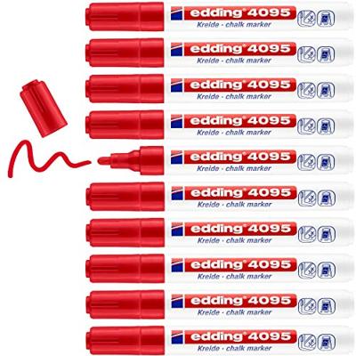 Krijtstift edding 4095 rond 2-3mm rood | 10 stuks Krijtstift edding 4095 rond 2-3mm rood | 10 stuks