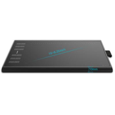 HUION H1060P grafische tablet 5080 lpi 250 x 160 mm USB Zwart