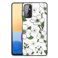 Samsung Galaxy M52 Bloemen Hoesje Dogwood Flowers - thumbnail