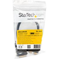 StarTech.com DVI-D naar 2x DVI-D 30 cm splitter kabel - Dual Link DVI25 Y-kabel - mannelijk/2x vrouwelijk - DVI-adapter vergulde contacten (DVISPL1DD) - thumbnail