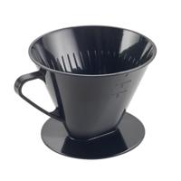Metaltex Koffiefilterhouder nr 4 zwart - thumbnail