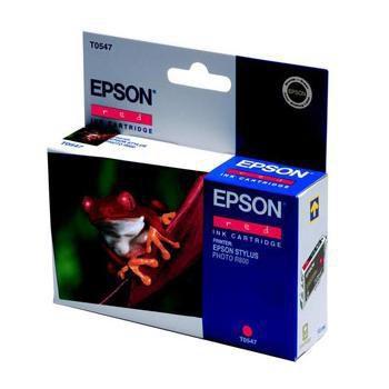 Epson inktpatroon rood T 054 T 0547