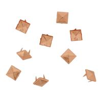 Vaessen Creative • studs vierkant 12x12mm 10pcs light copper - thumbnail
