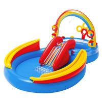 Intex speelzwembad regenboog - thumbnail