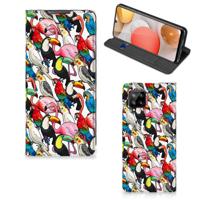 Samsung Galaxy A42 | Hoesje maken | Birds - thumbnail