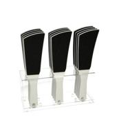 Face & Nail voetvijl xl wit display 12 stuks - thumbnail