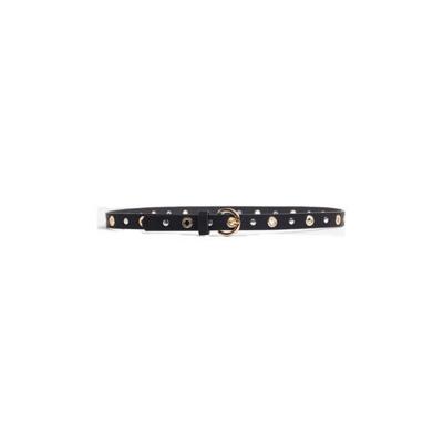 WE Fashion riem met studs zwart