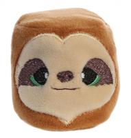 Aurora mini-knuffel YooHoo beanbag 6 cm bruin - thumbnail