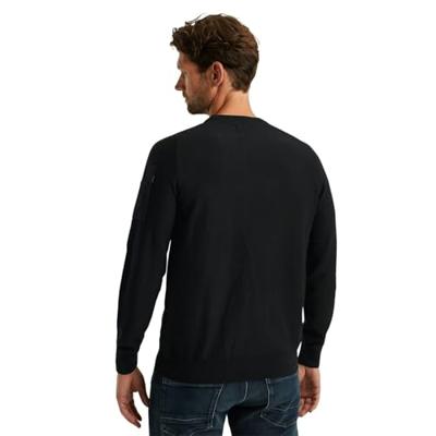 Pme Legend R-neck American Classic Singele Jersey Knit Trui 999 - Black