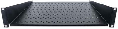 Intellinet 712514 19 inch Apparaatbodem voor patchkast 2 HE Vast inbouw Geschikt voor kastdiepte: vanaf 600 mm Zwart Intellinet 712514 19 inch Apparaatbodem voor patchkast 2 HE Vast inbouw Geschikt voor kastdiepte: vanaf 600 mm Zwart