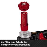 Einhell AQUINNA 36/38 F LED Automatic Solo - Accu Tuinpomp | 36V | 3800 L/h | Zonder accu en lader - 4180420 - 4180420 - thumbnail