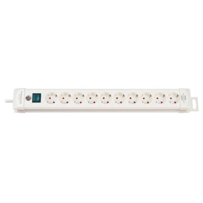 Brennenstuhl 1952200100 Stekkerdoos met schakelaar 10-voudig Wit Randaarde stekker 1 stuk(s) Brennenstuhl 1952200100 Stekkerdoos met schakelaar 10-voudig Wit Randaarde stekker 1 stuk(s)