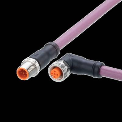 ifm Electronic EVC965 Verbindingskabel Aantal polen (sensoren): 5, 5 Stekker, recht, Bus, haaks 2 m 1 stuk(s)
