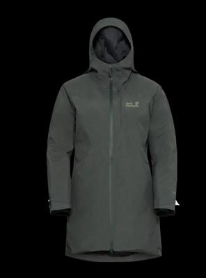Jack wolfskin Icecape 2L Down Ins Rds Isolatiejas Dames Slate Green S