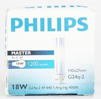 Philips master pl-c lamp 18w/840 4p g24q-2 koel wit - thumbnail