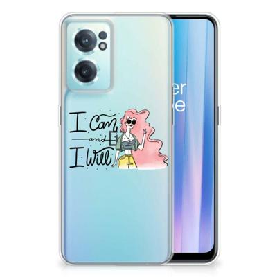 OnePlus Nord CE 2 5G Telefoonhoesje met Naam i Can OnePlus Nord CE 2 5G Telefoonhoesje met Naam i Can