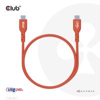Club3D USB 2.0 0.48Gbps 240W USB Type-C 1m USB-IF gecertificeerd - thumbnail