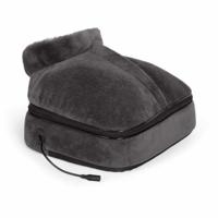 2 in 1 Shiatsu Massager - LIVOO - DOS204 - Voeten en Rug - 24 Koppen - 3 Snelheden - Met of zonder Warmte - Grijs - thumbnail