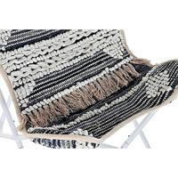 Tuinstoel DKD Home Decor Wit Zwart Ijzer 74 x 65 x 90 cm - thumbnail
