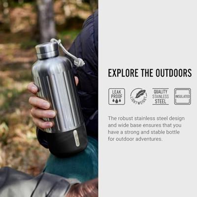 Zwart+Blum Explorer Geïsoleerde Fles Groot - 0.85Ltr - Zwart Zwart+Blum Explorer Geïsoleerde Fles Groot - 0.85Ltr - Zwart