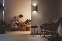 Wandlamp trowel antraciet led 2x5w Philips - Philips - thumbnail