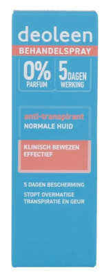 Deoleen Behandelspray 5 Dagen Anti-Transpirant